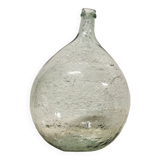 Transparent demijohn 10 liters in blown glass