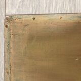 Oil on ancient canvas