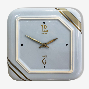 Horloge en ceramique Handarbeit