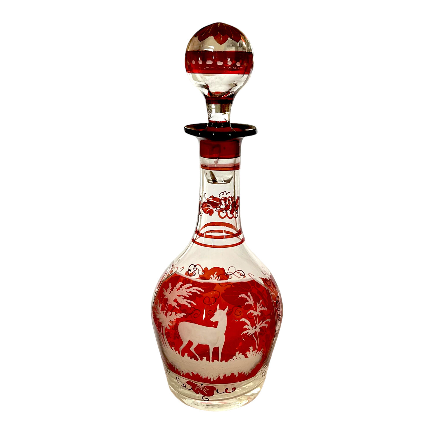 Bohemian crystal oiler