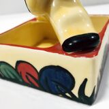 Rabbit Ashtray • Empty Pocket • Earthenware • Art Deco • Ditmar Urbach • 1930
