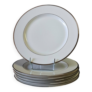 Lot de 6 assiettes plates - chez
