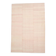 7x10 Light Pink Handmade Wool Jute Kilim Rug, 224x325Cm
