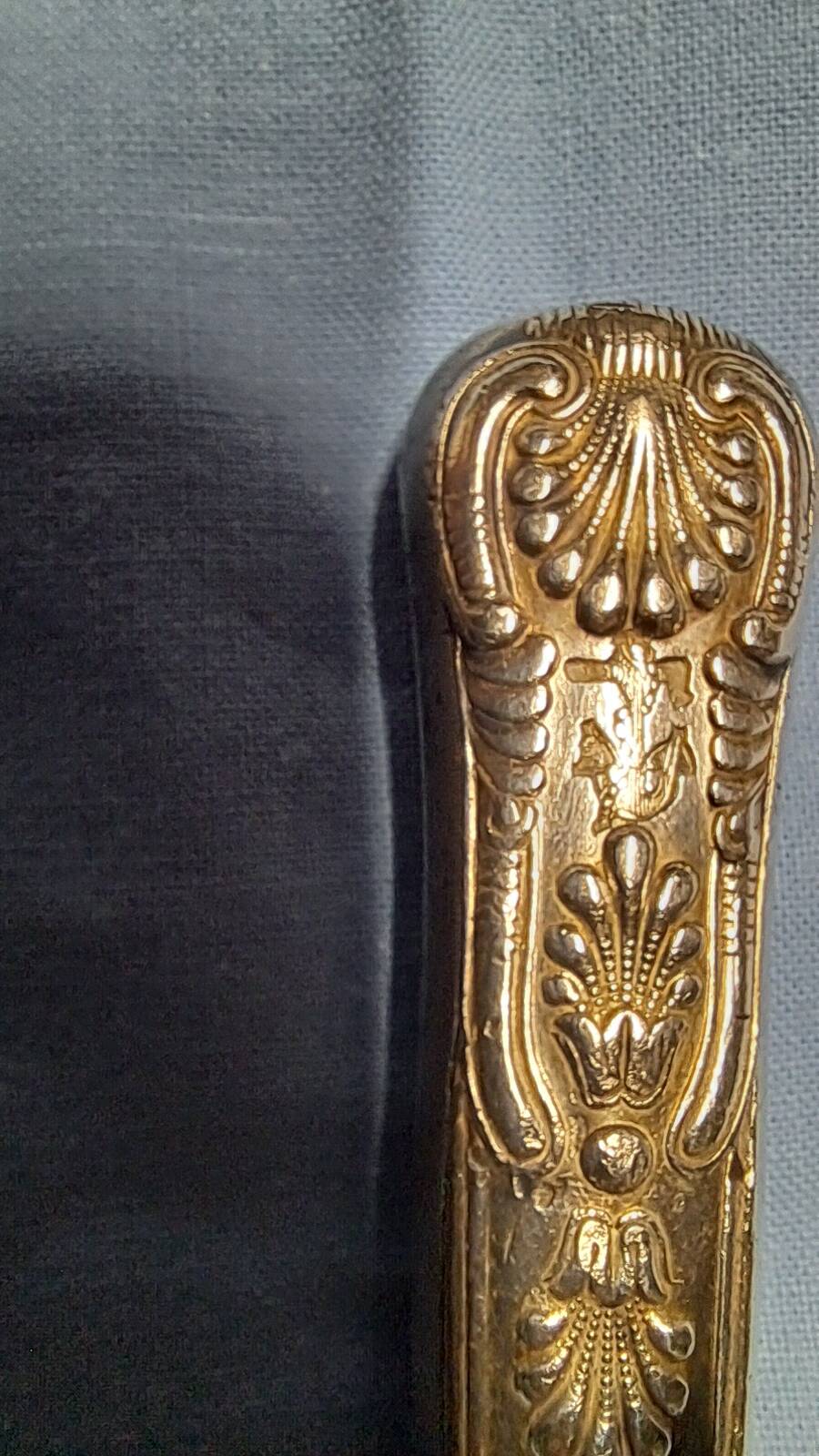 Vintage U.S. Navy Table Knife – Kings Pattern Design – International Silver