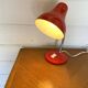 Vintage Desk Lamp Swan Neck Red - 70s Pop Art Design