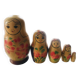 Traditional vintage Russian dolls or Matryoshkas