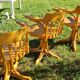 3 thonet office chairs for zmg radomsko unit price