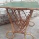 Rattan coffee table 1950