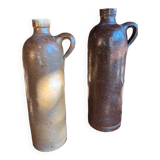 Set of stoneware jars