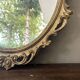 Oval mirror in Baroque style
