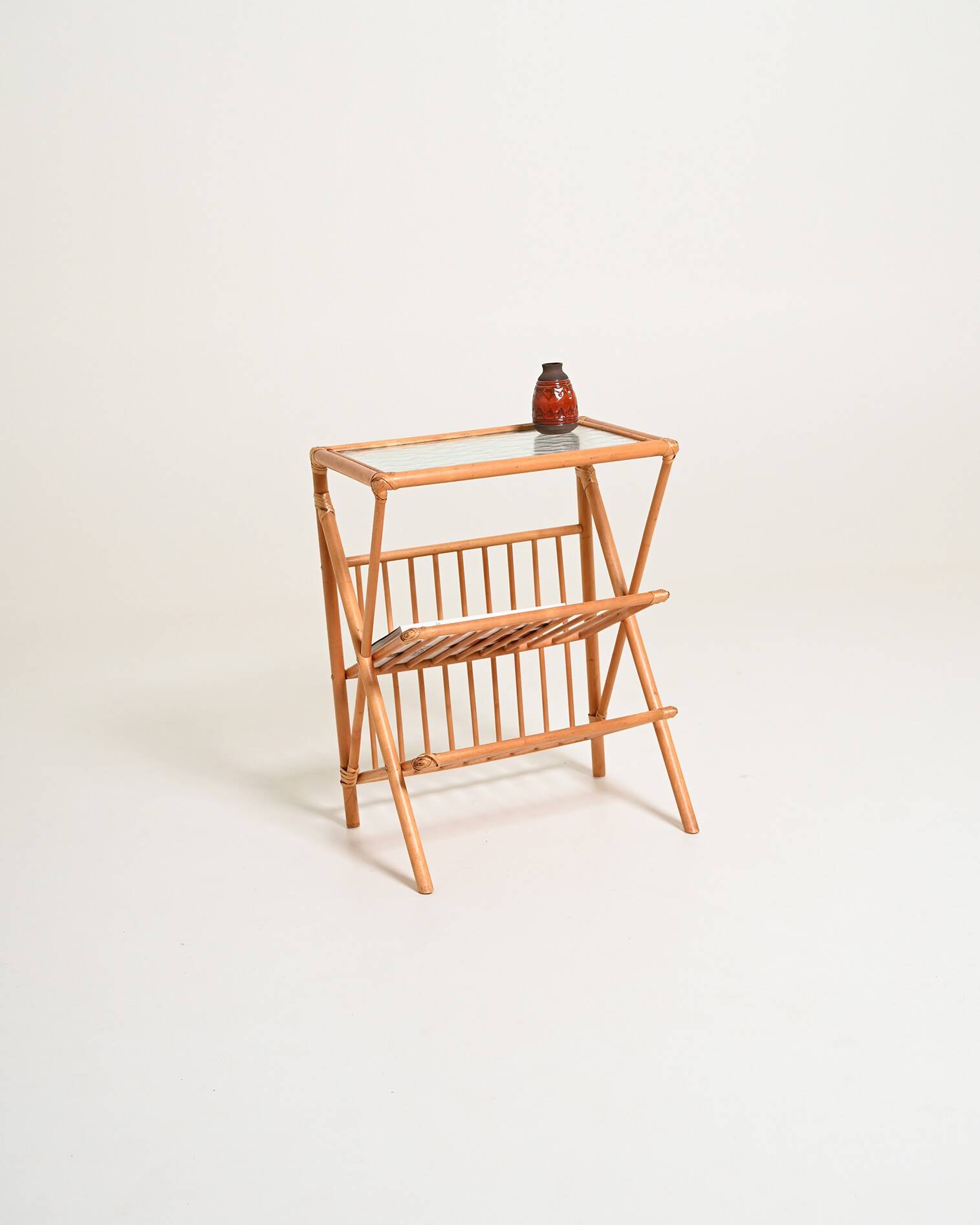 Porte-revues scandinave vintage
