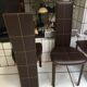 Ensemble de 4 chaises en cuir de Frag pour Roche Bobois