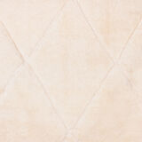 Berber carpet beni ourain ecru 170 x 160 cm