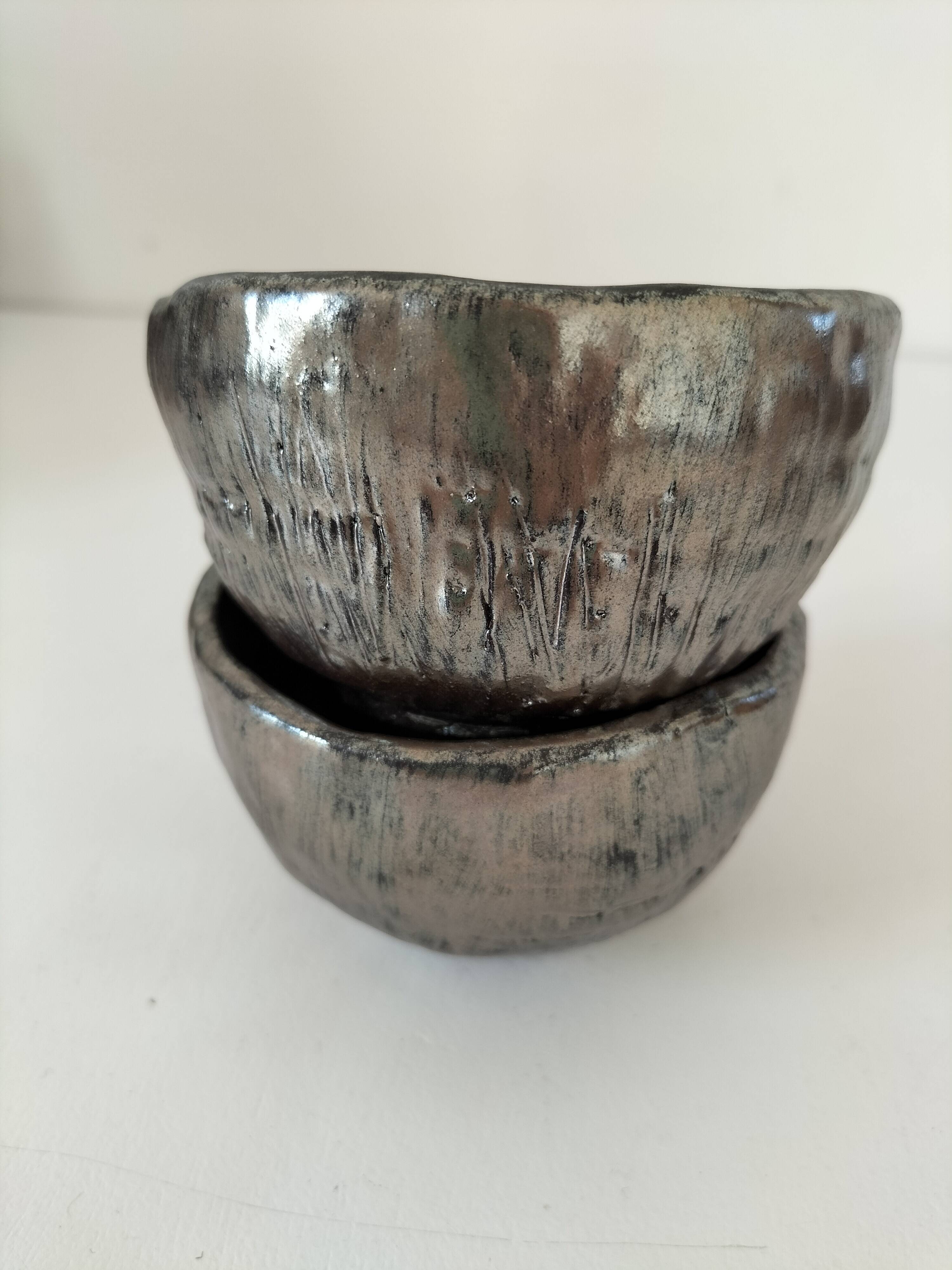 Handmade ceramic bowls