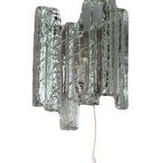 Wall lamp Wall Sconce Fischer Leuchten Germany Ice Glas Design