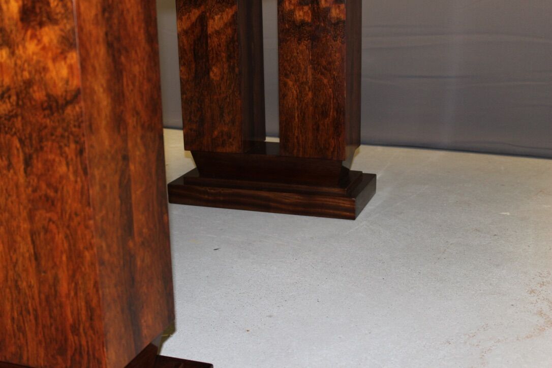 Art deco period dining table