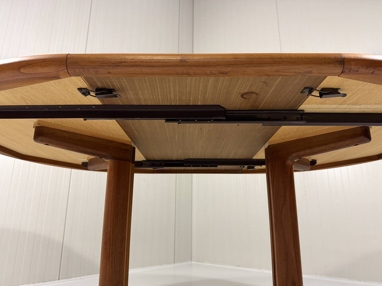 Teak extendable dining table by KS Møbler Denmark