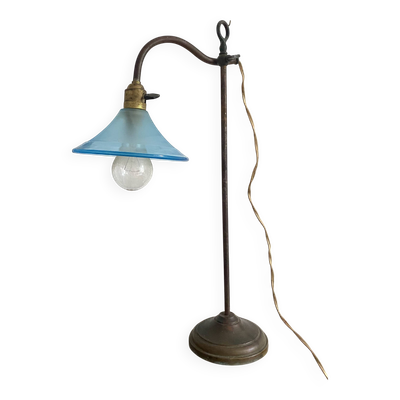 Lampe de bijoutier, lampe de bureau art déco