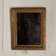 17th century oil on copper depicting Saint Jerome