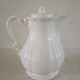 Ivory coffee maker from Sarreguemines