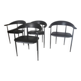 Chairs p40 made by Giancarlo Vegni & Gianfranco Gualtierotti