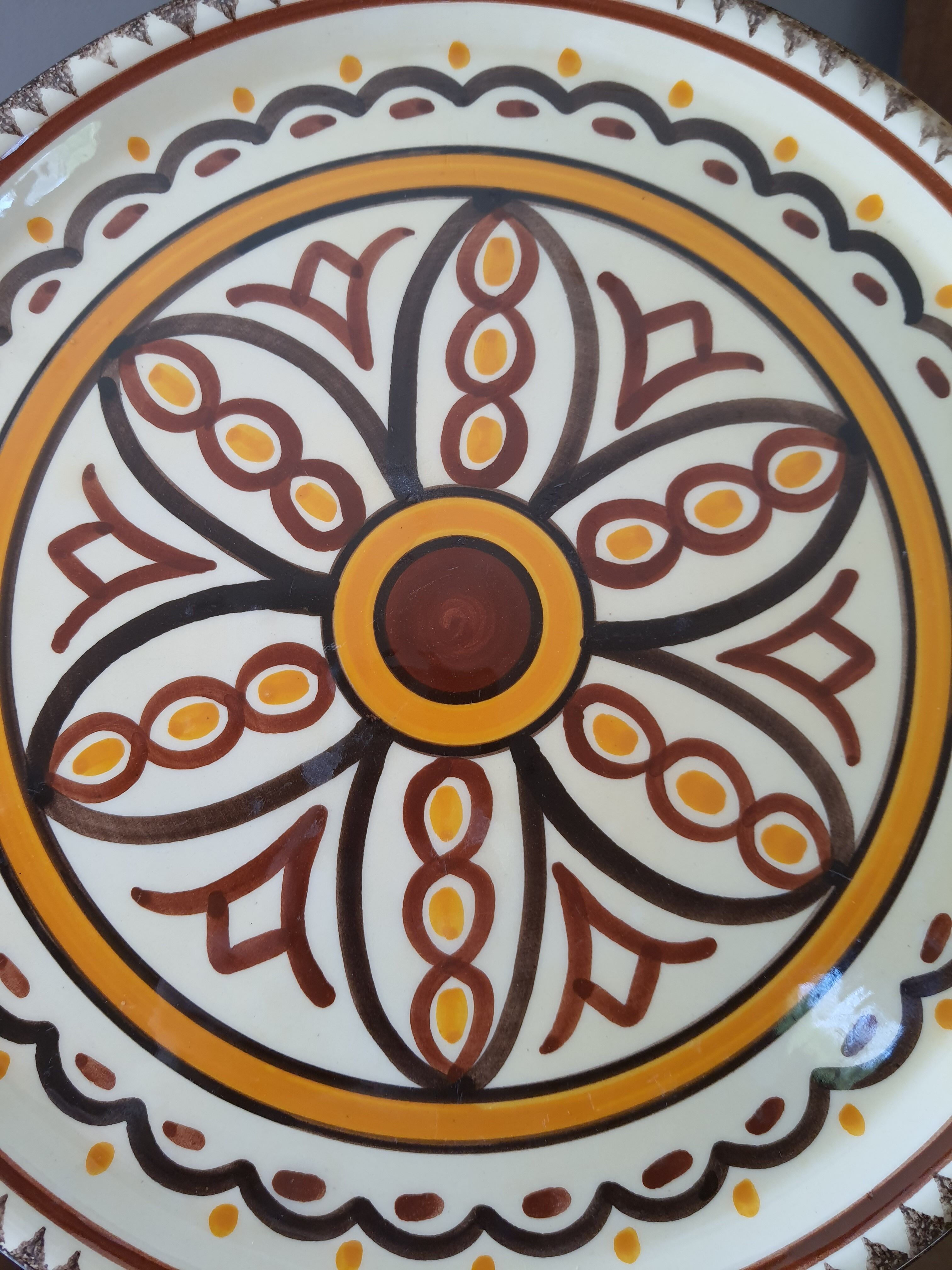 Vintage henriot quimper pie dish