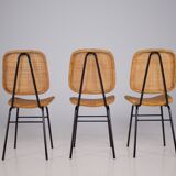 Rattan/bamboo splice chairs