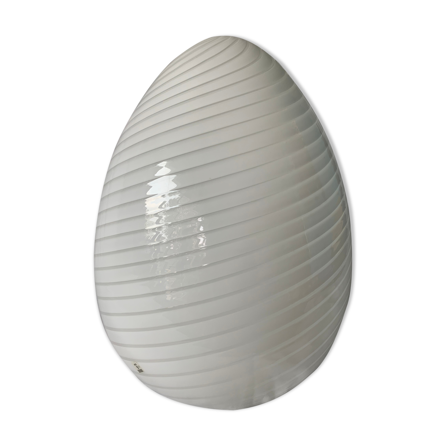 Lampe oeuf egg Vetri Murano Selency