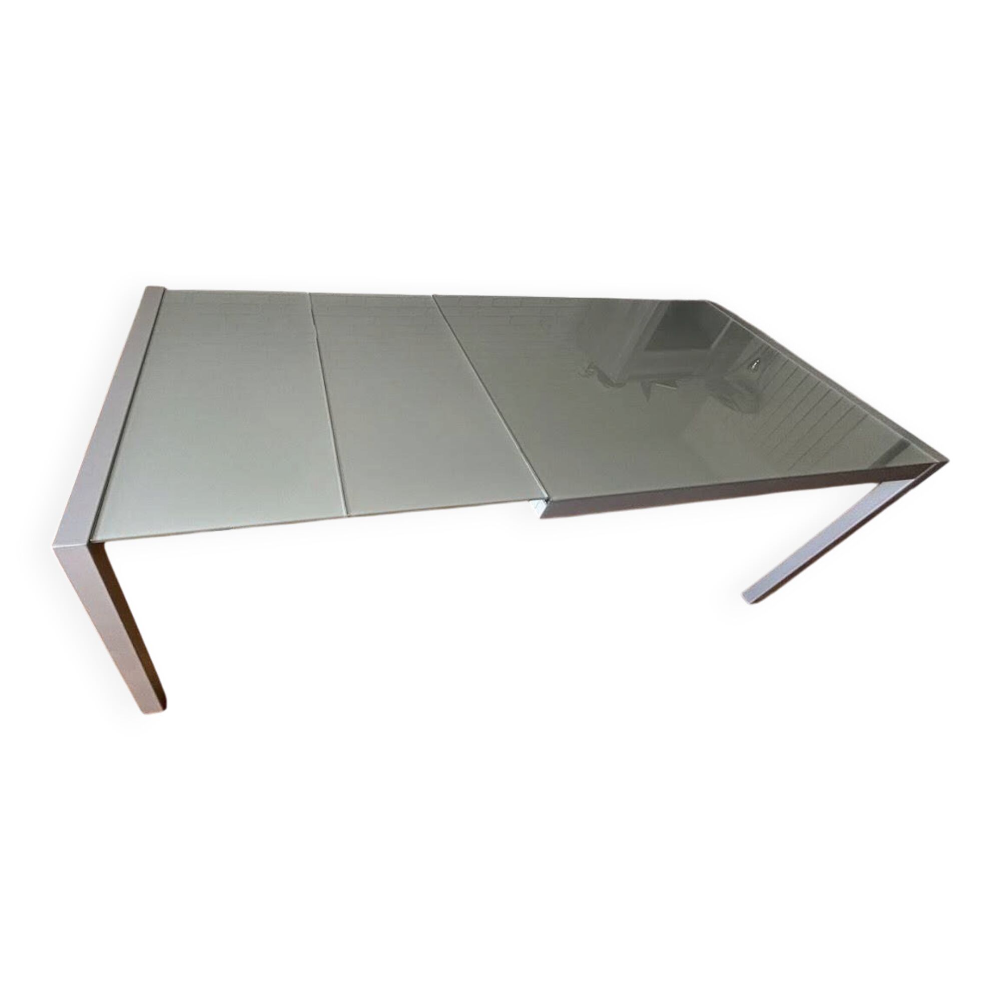 Table extensible en verre Cancio modèle concept