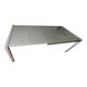 Table extensible en verre Cancio modèle concept