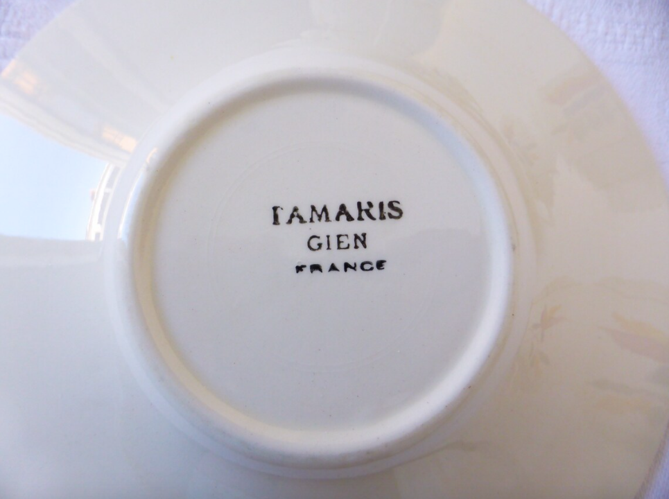 Vintage Gien Tamaris porcelain coffee set