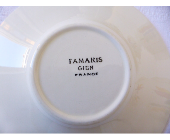 Vintage coffee service Gien model Tamaris porcelain | Selency
