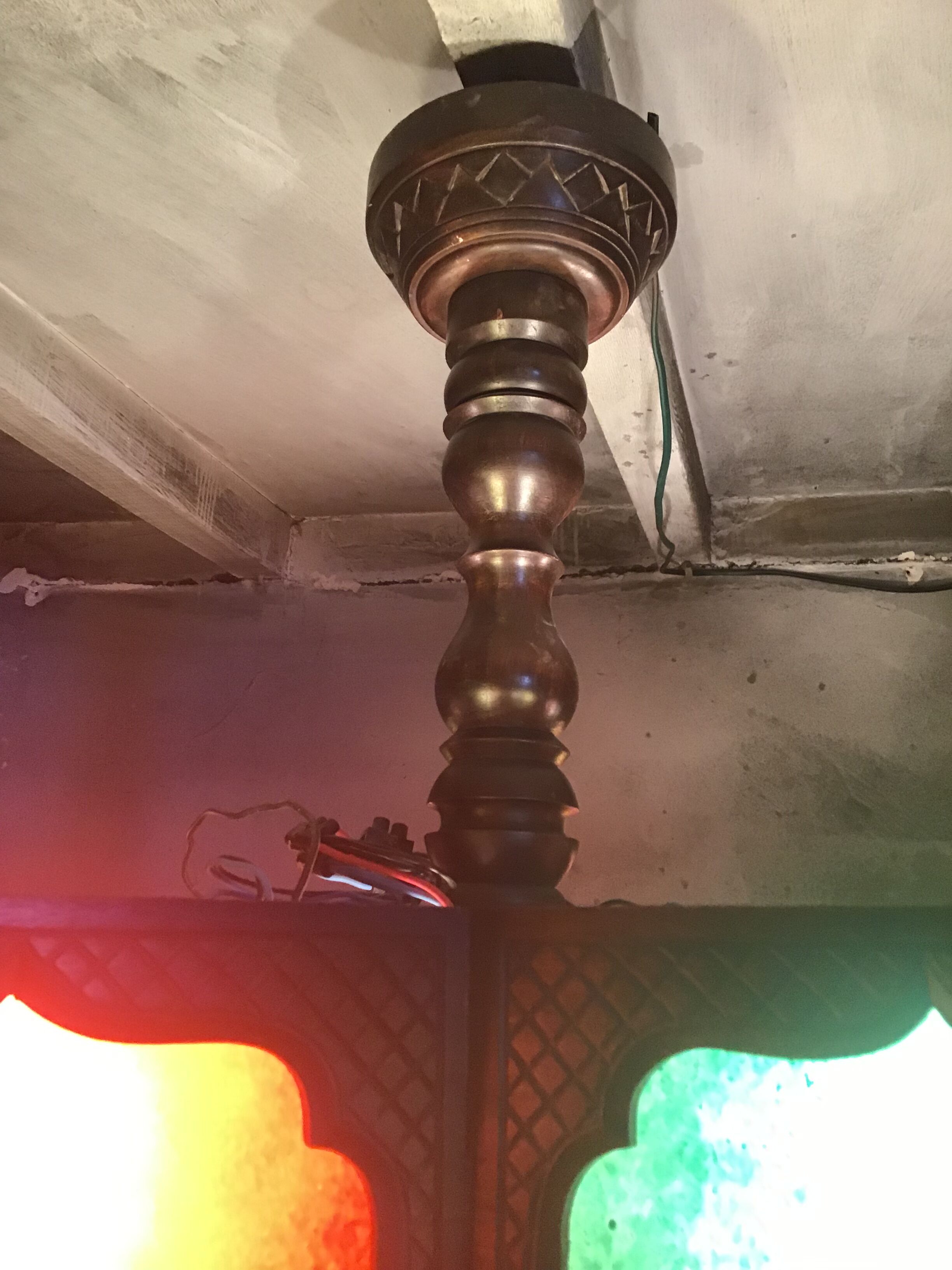 Oriental pendant lamp