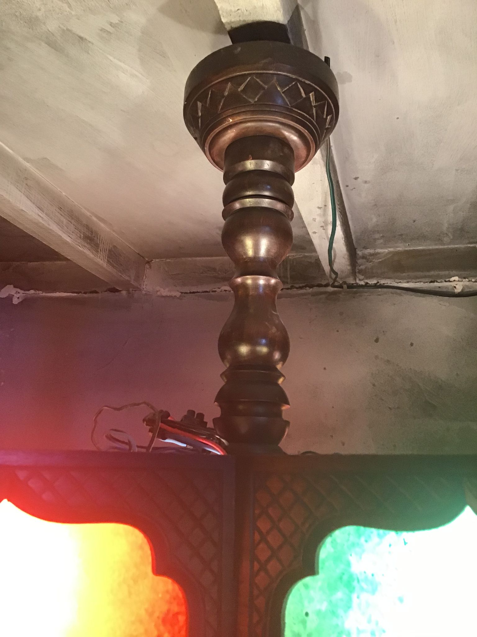 Oriental pendant lamp