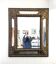 Parclose Mirror, Napoleon III Repoussé Brass