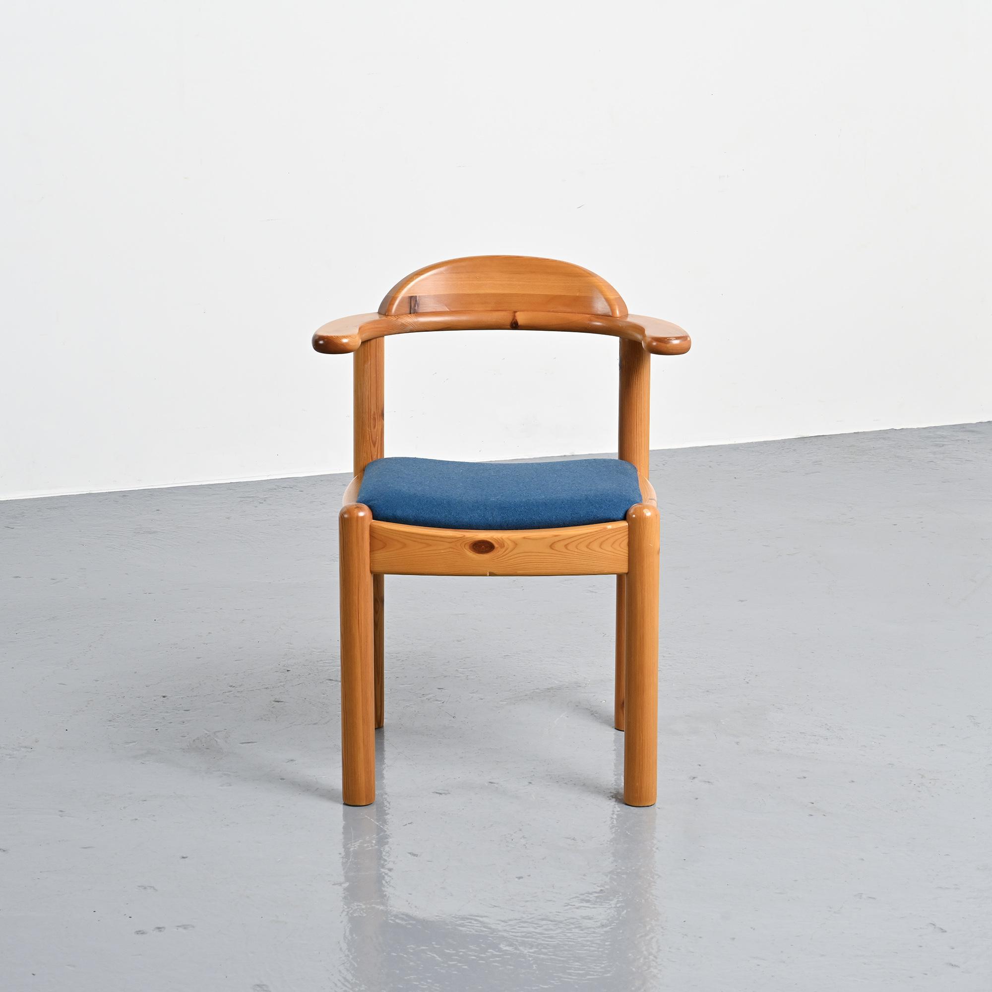 Suite de six fauteuils Vamdrup Stolefabrik, Danemark, circa 1970