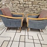 Pair of 1960 armchairs