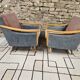 Paire de fauteuils 1960
