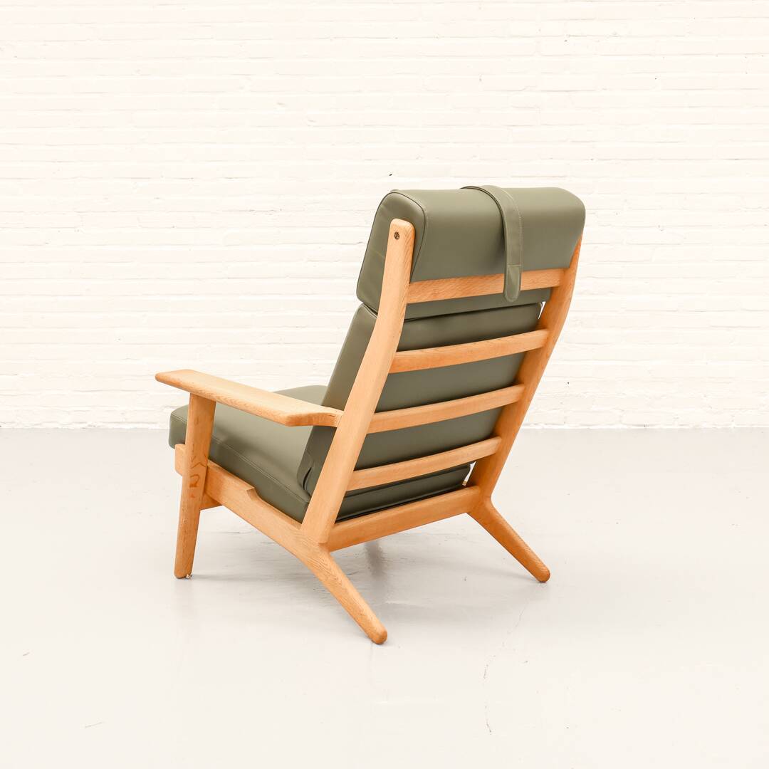 Oak GE290 Armchair by Hans Wegner for Getama 1960s