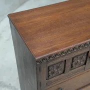 English high chest of drawers