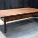 Passementier table with wooden drawers Walnut - France Lyon 1880'