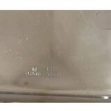Square silver-plated metal tray CESA 1882