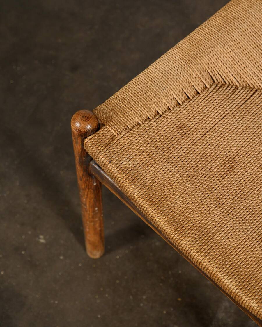 Set of 5 rope chairs