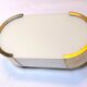 Perzel Ceiling lamp or wall lamp, signed, mid-twentieth century, opaline brass, France