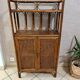 Rattan shelf