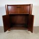 Art Deco audio cabinet with pull-out drawer