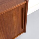 Vintage Sideboard in Teak with Drawers and Sliding Doors, 1960s