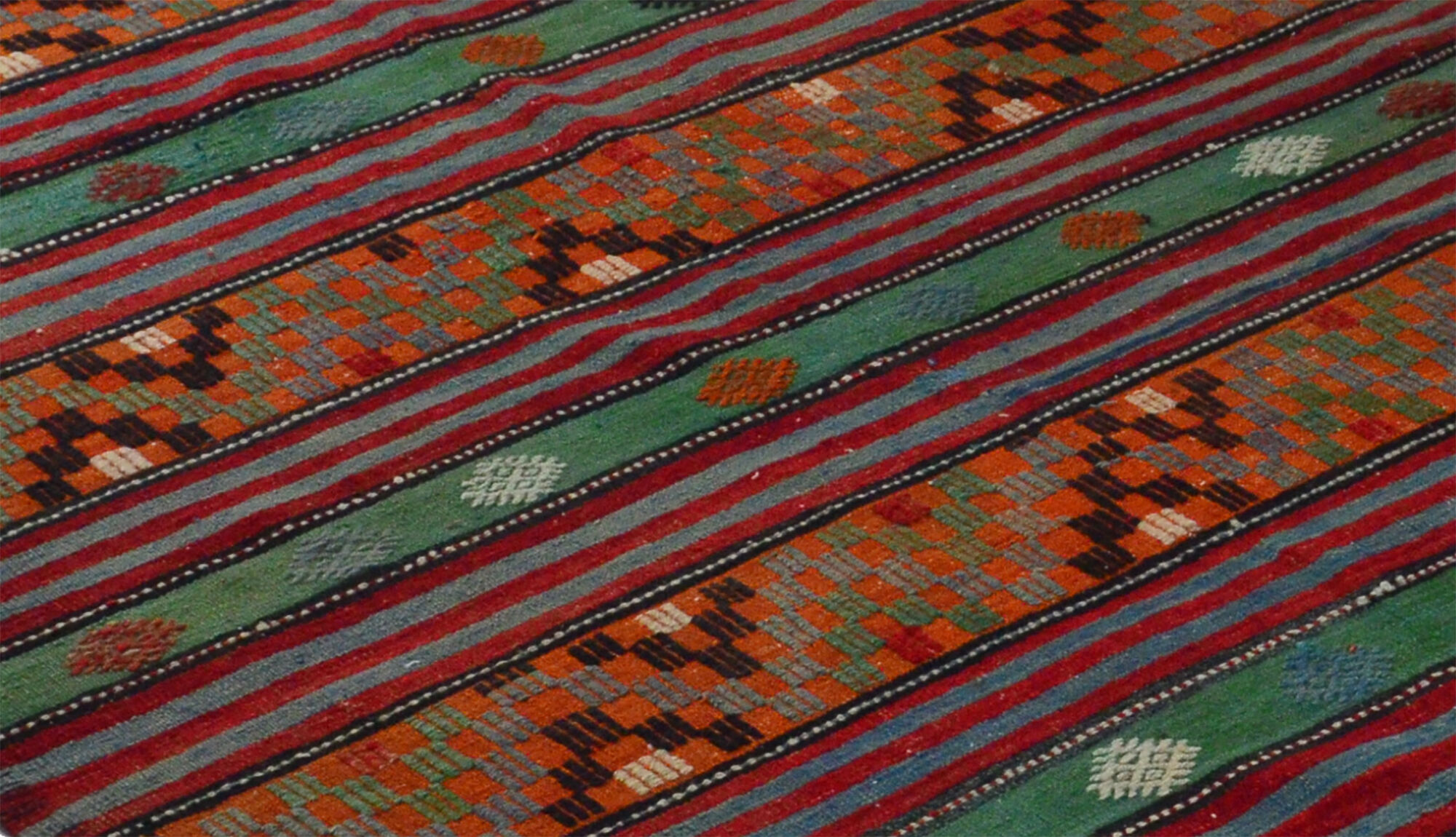 Anatolian handmade kilim rug 292 cm x 166 cm