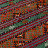 Anatolian handmade kilim rug 292 cm x 166 cm