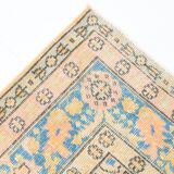 Tapis persan bleu classique 7x11, 222x330cm